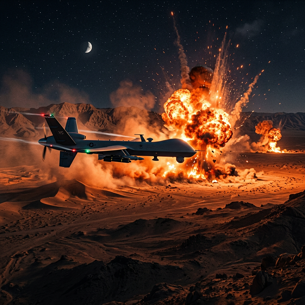America DroneOps News Roundup (Week 10 of 2026) – Iran Strike, XTEND Merger & CBP Laser Incident